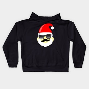 'Santa Claus Face' Hilarous Santa Gift Kids Hoodie